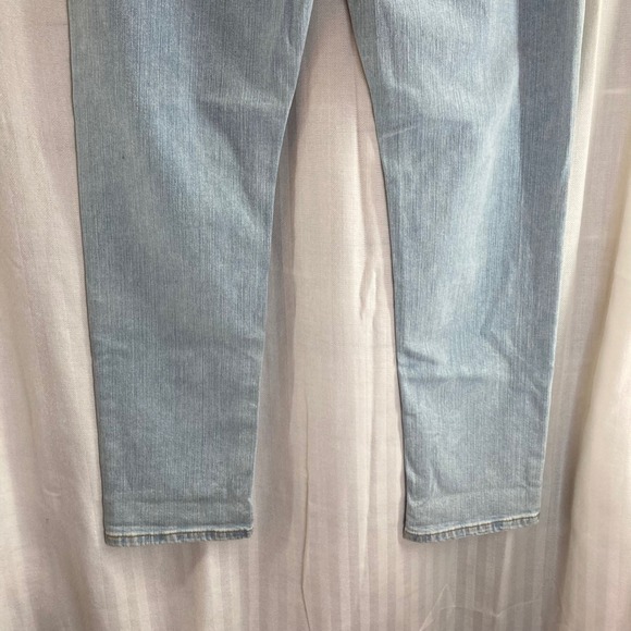 Banana Republic Girlfriend‎ Light Wash Distressed Denim Jeans 27 -Measures 29x29 - Picture 4 of 9